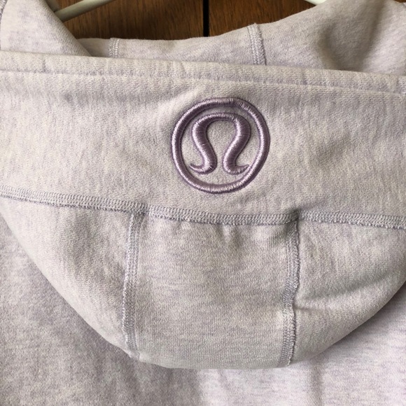 Lululemon Jacket lilac/grey Size 6-8 - Picture 6 of 6